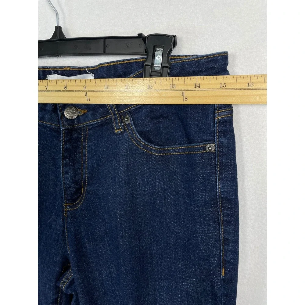 Kenneth Cole Reaction Denim‎ Jeans Womens Size 12 Short Dark Wash